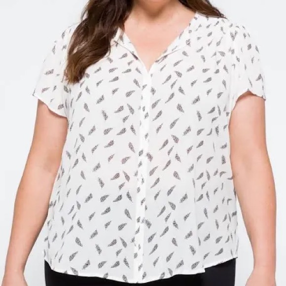 Monday Fun short sleeve blouse 2X - Picture 1 of 6